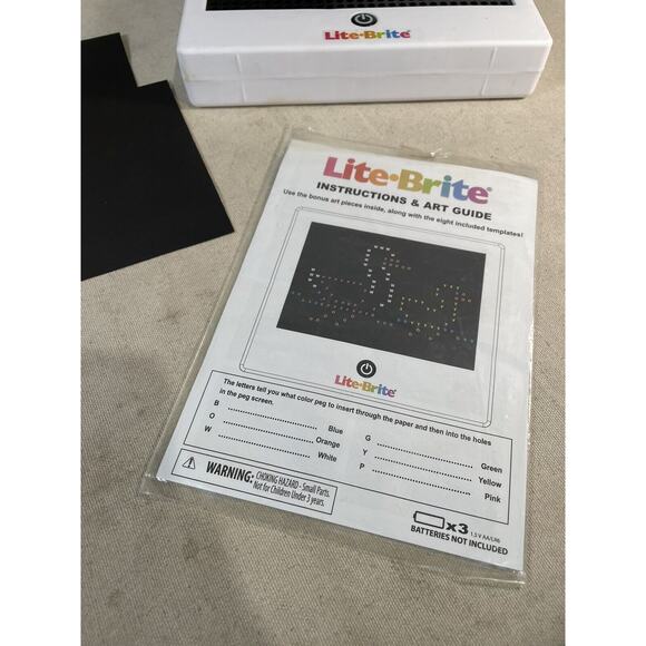 Lite Brite Magic Screen Bonus Set 326 Pieces - Picture 5 of 10